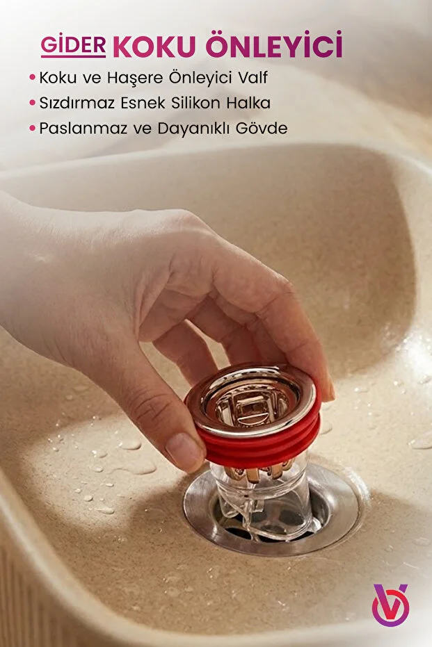 Gider koku önleyici valf